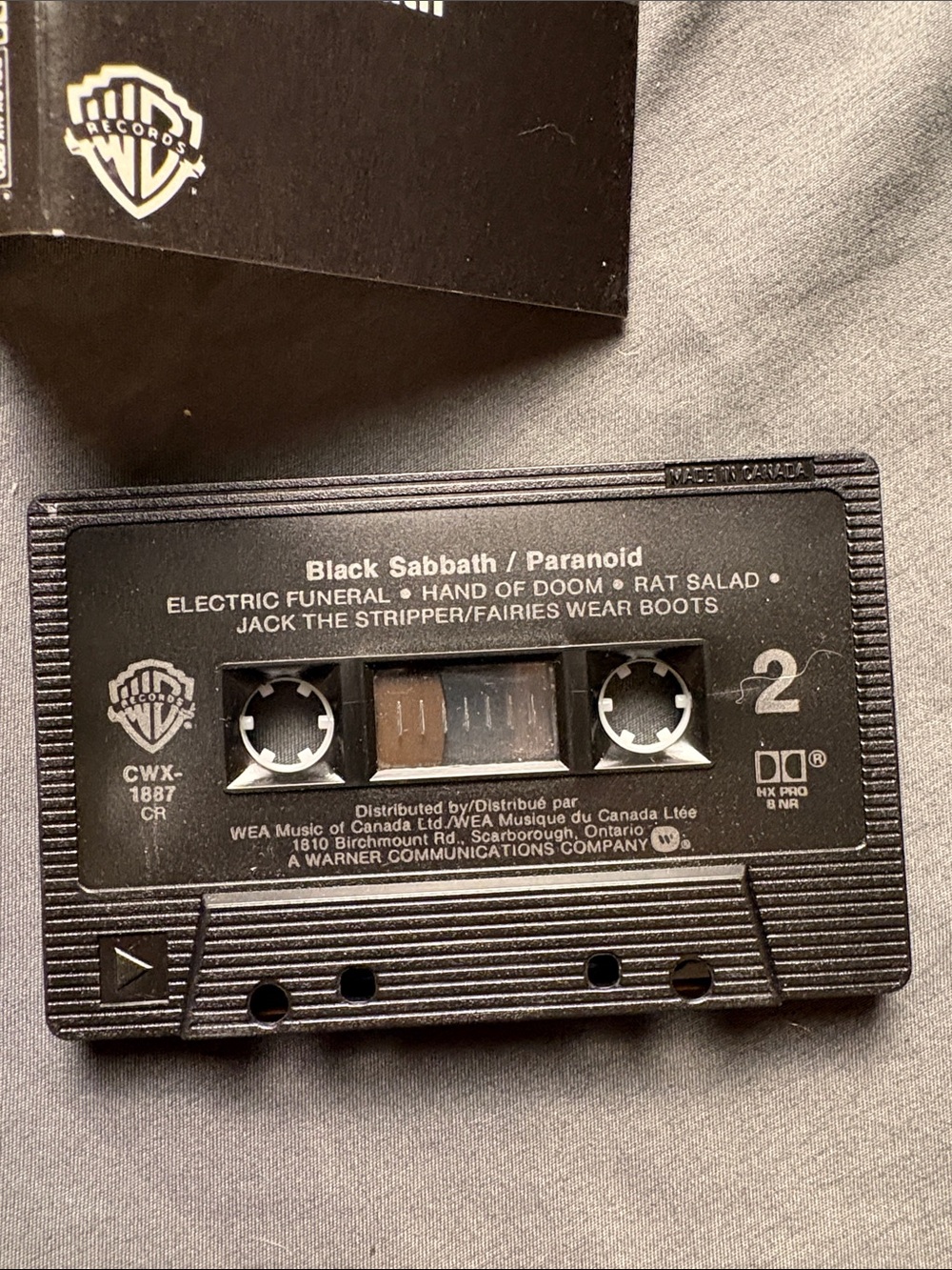 Black Sabbath Cassette Tape Trio - Tested - Picture 7 of 7